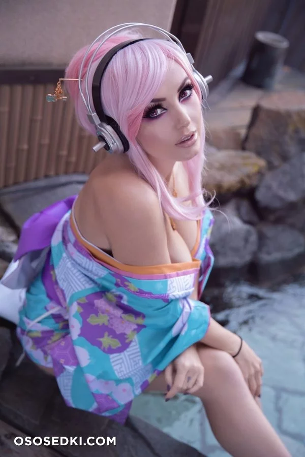Jessica Nigri - Sonico Onsen nude. Onlyfans, Patreon leaked 19 nude photos