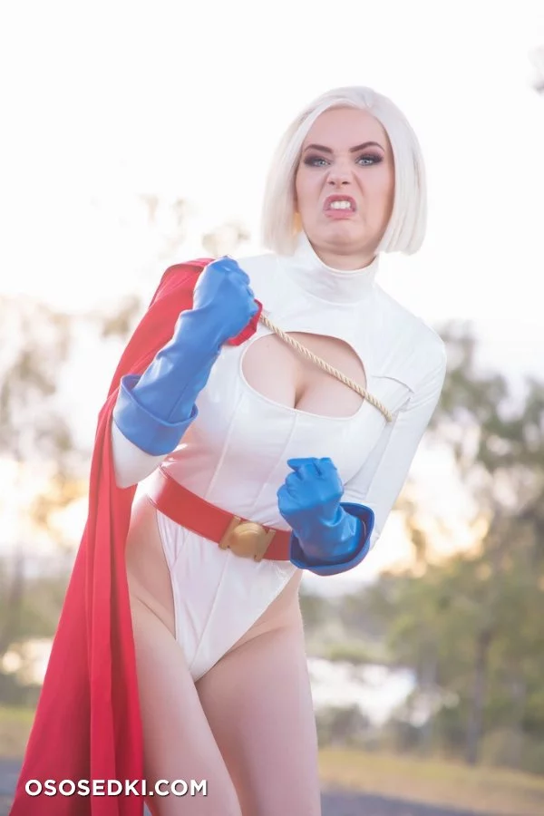 Nichameleon - Power girl (DC) patreon cosplay set nude. Onlyfans, Patreon leaked 34 nude photos