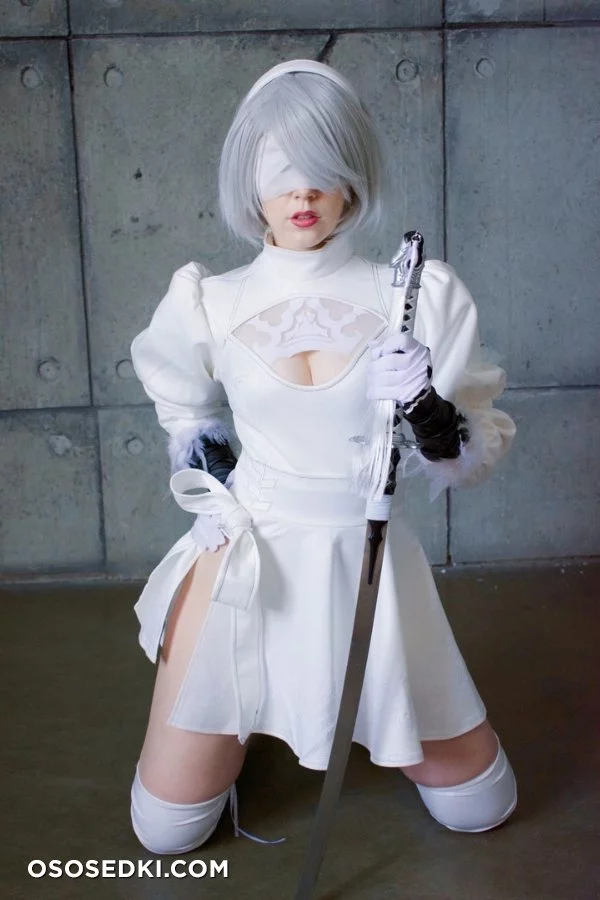 Genevieve Marie - 2B White erotic patreon cosplay set nude. Onlyfans, Patreon leaked 33 nude photos