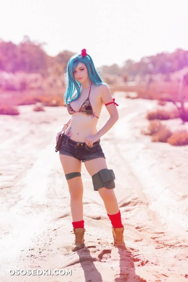 Amy Thunderbolt - Bulma lingerie  erotic patreon cosplay set nude. Onlyfans, Patreon leaked 14 nude photos