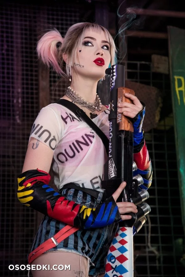 Nichameleon - Harley Quinn patreon cosplay set nude. Onlyfans, Patreon leaked 30 nude photos