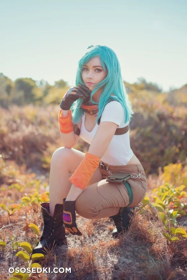 Amy Thunderbolt - Bulma patreon cosplay set nude. Onlyfans, Patreon leaked 11 nude photos