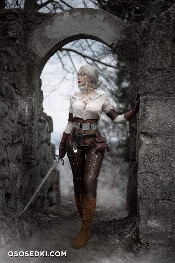 Sa*a the Fox - Ciri cosplay set nude. Onlyfans, Patreon leaked 10 nude photos