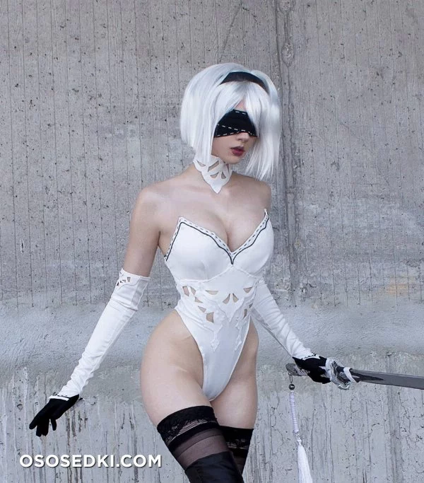 Xenon - 2B - White nude. Onlyfans, Patreon leaked 24 nude photos